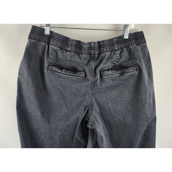 Lularoe Jeans Womens 34 Black Wide Leg Tapered Joggers L-162152 (36x28) - Picture 8 of 9